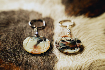 Calico Cat Keychain