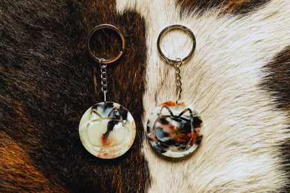 Calico Cat Keychain