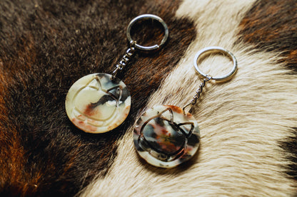 Calico Cat Keychain