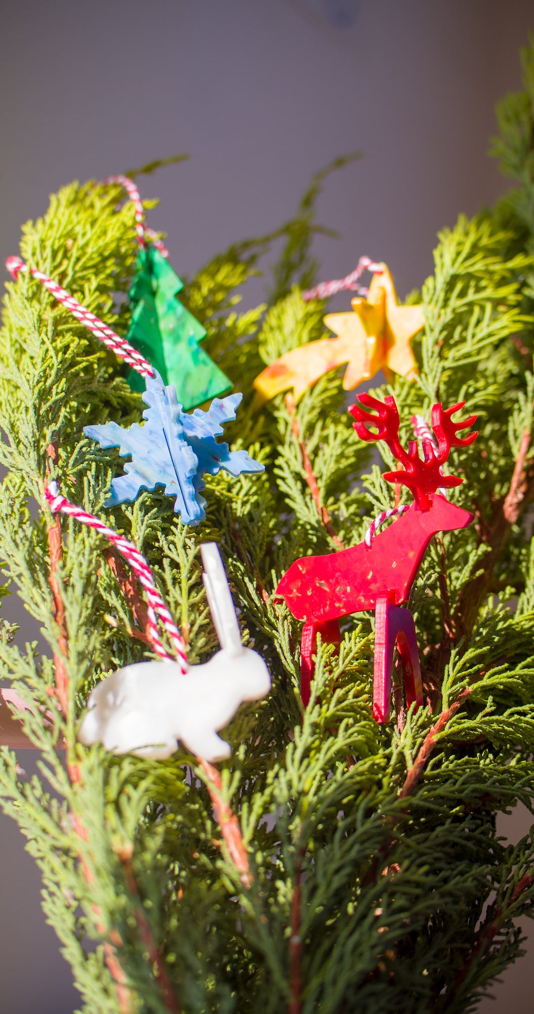 Recycled microplastic Christmas ornaments PRE-ORDER