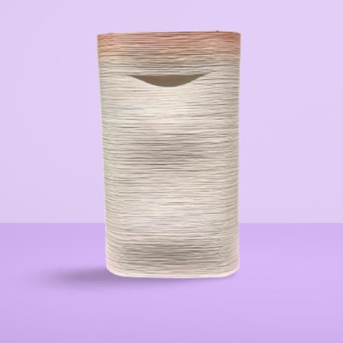 Eco-Harmony Oval Vase - Recycled Elegance in 100% Recycled Plastic - J.W. Frye