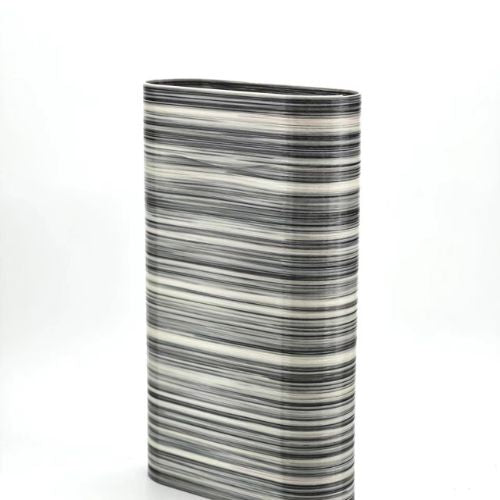 Eco-Harmony Oval Vase - Recycled Elegance in 100% Recycled Plastic - J.W. Frye