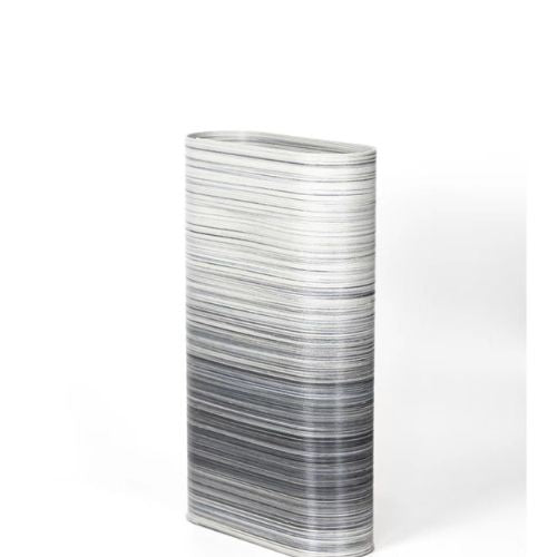 Eco-Harmony Oval Vase - Recycled Elegance in 100% Recycled Plastic - J.W. Frye