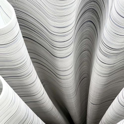 Eco-Harmony Tall Swirl Vase - Recycled Artistry in 100% Recycled Plastic - J.W. Frye